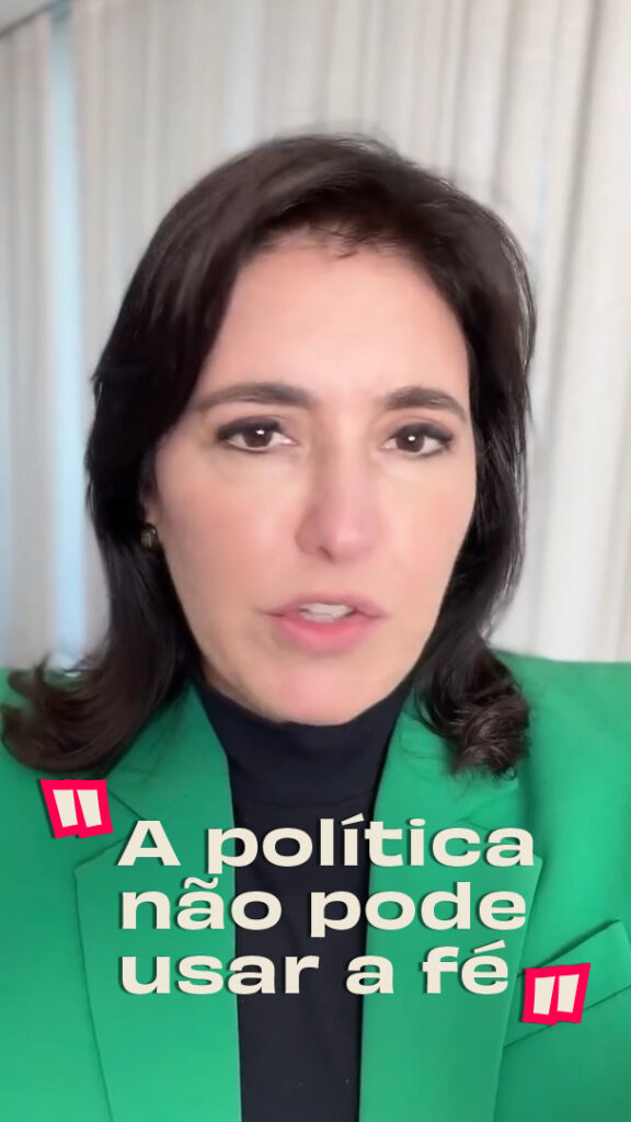 A fé não pode dividir os brasileiros